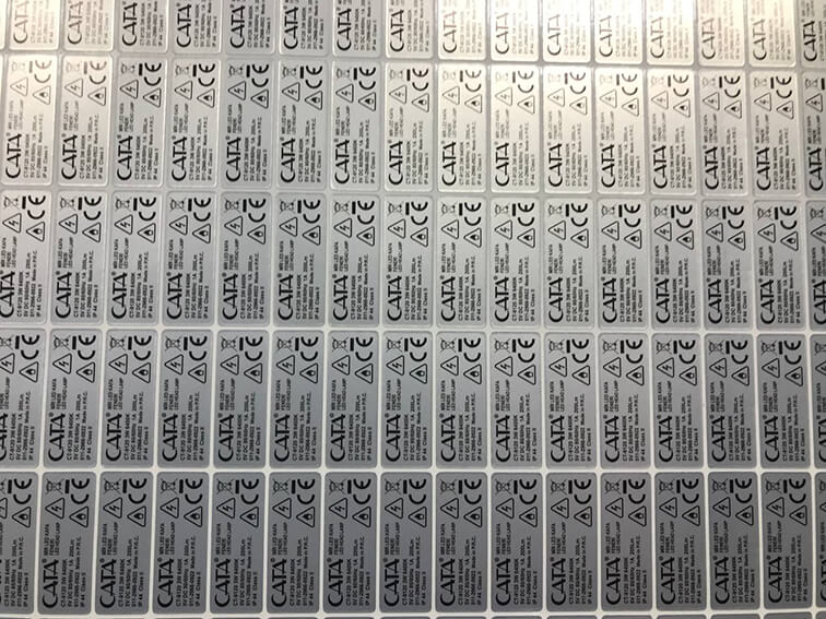 металізовані наліпки хром